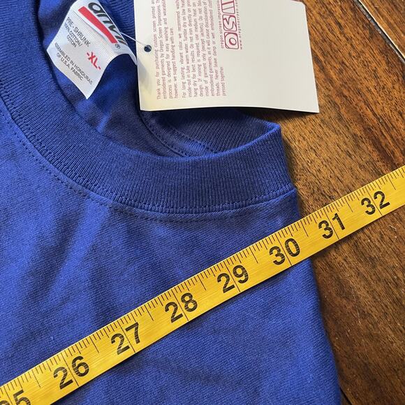 Powell's Books Shirt Mens XL Blue Portland Oregon Bookstore Graphic Tee New - Picture 8 of 8